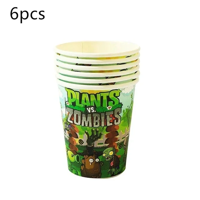 7er-Set Zombie-Folienballons - Perfekt Für Plants Vs. Zombies Mottoparty, Schuleinführung Oder Kindergeburtstag