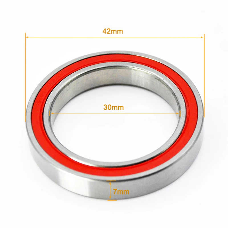 Set of 2 High-Performance Hybrid Ceramic Bearings for Bicycles