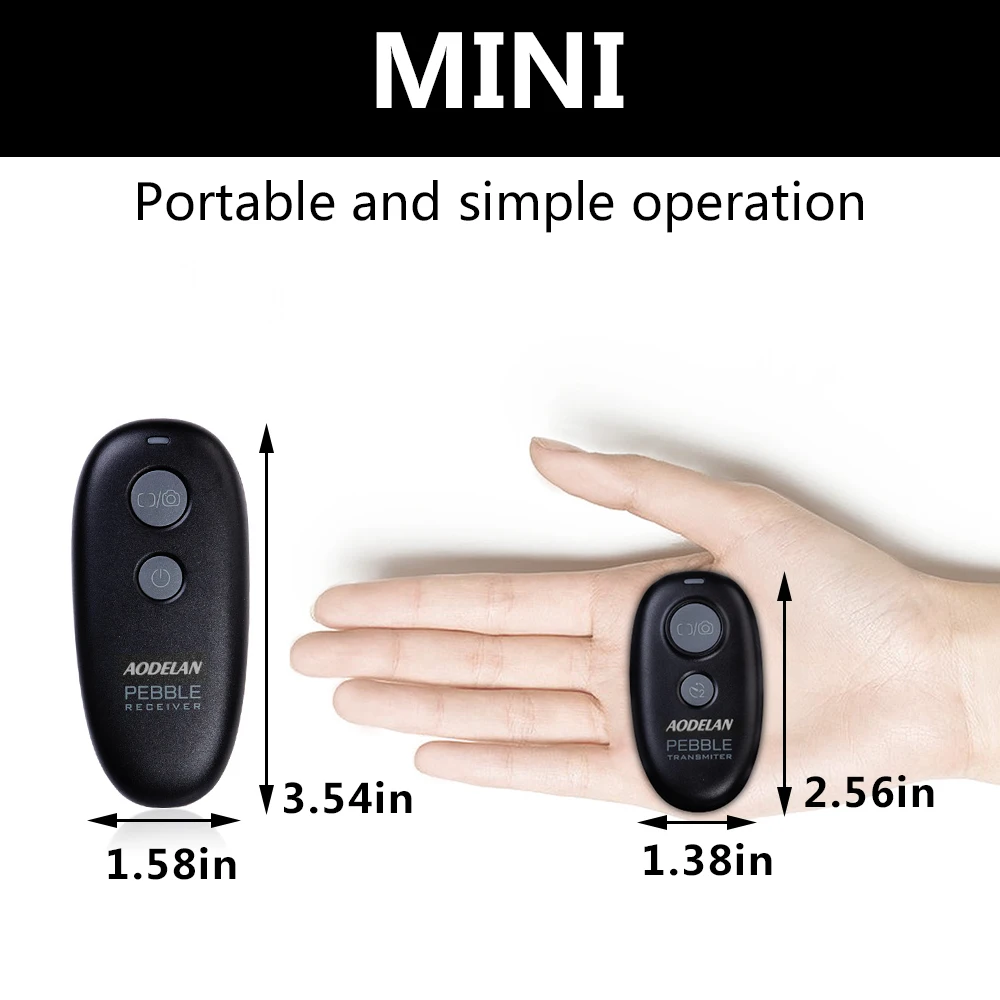 AODELAN Camera Wireless Shutter Release Remote Control For