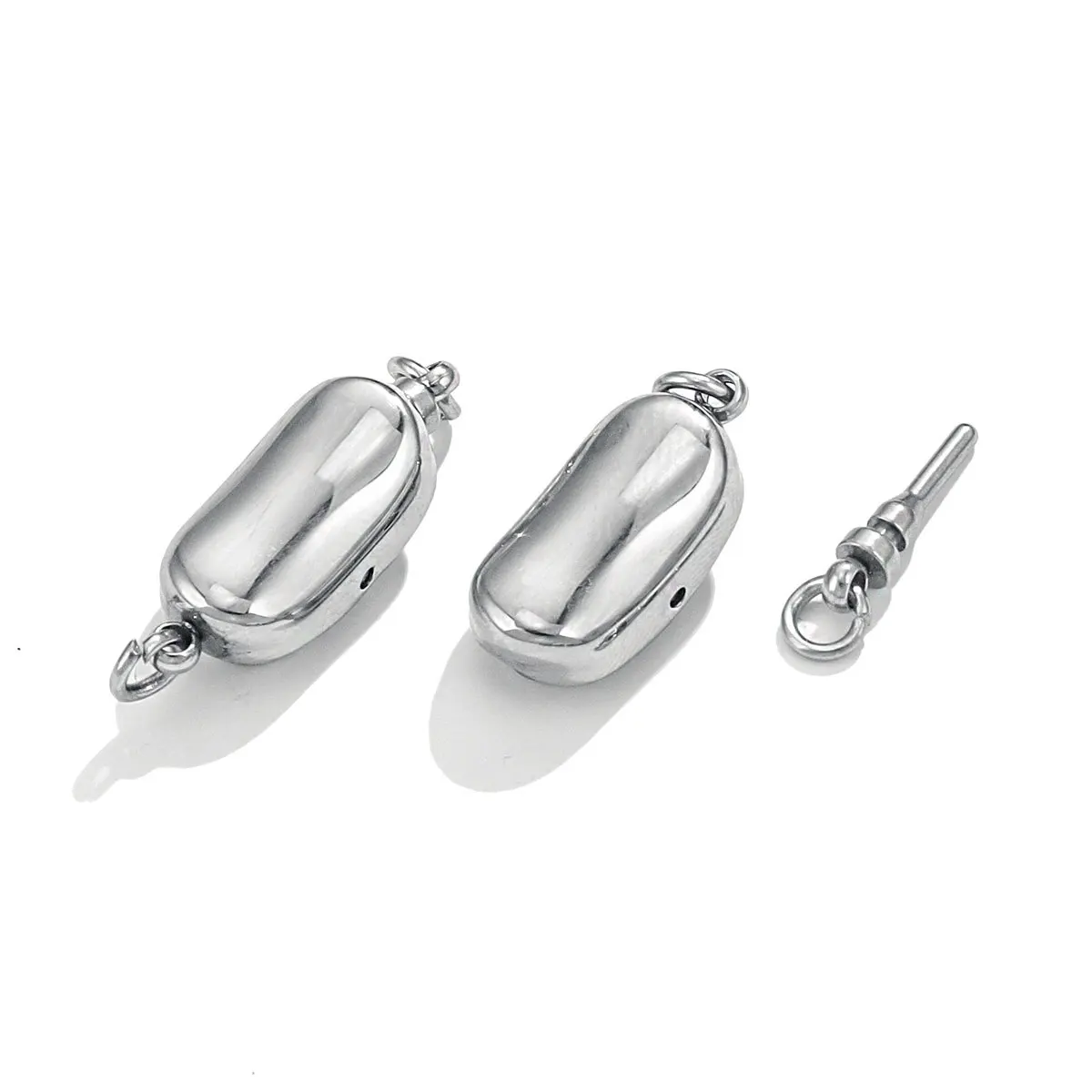 Stainless Steel Pea Button DIY Accessories Wholesale for DIY Jewelry Making Supplies 3