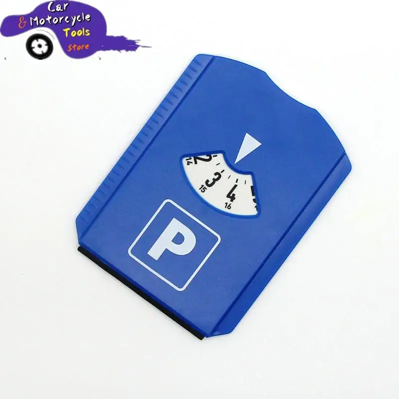 

Car Windshield Snow Shovel Time Display Disc Return Time Note Ice Scraper Car Parking Time Sign Timer Clock Snow Remover