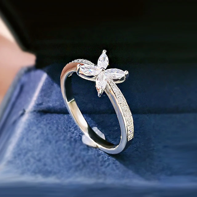 Four Stone Light Weight Diamond Ring – PalsaniJewels.com