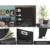 61H Black Pantry Kitchen Cabinet with Doors for Efficient Food Storage Freestanding Tall and Large Pantry Cabinet Ideal for Kit 5