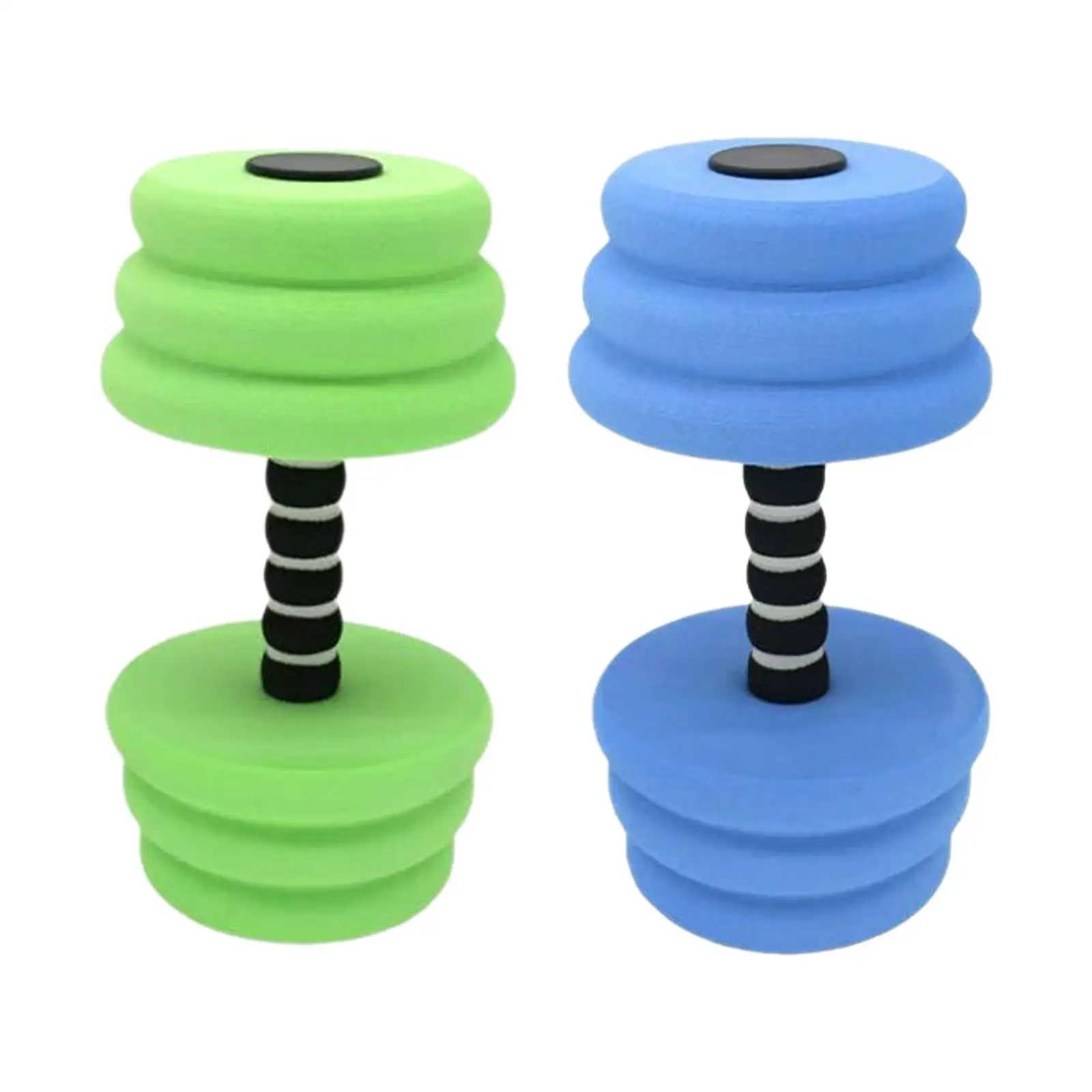 Aquatic Exercise Dumbells Portable Professional EVA Water Dumbbells for Swimming Pool Fitness Women Adults Water Exercise Men