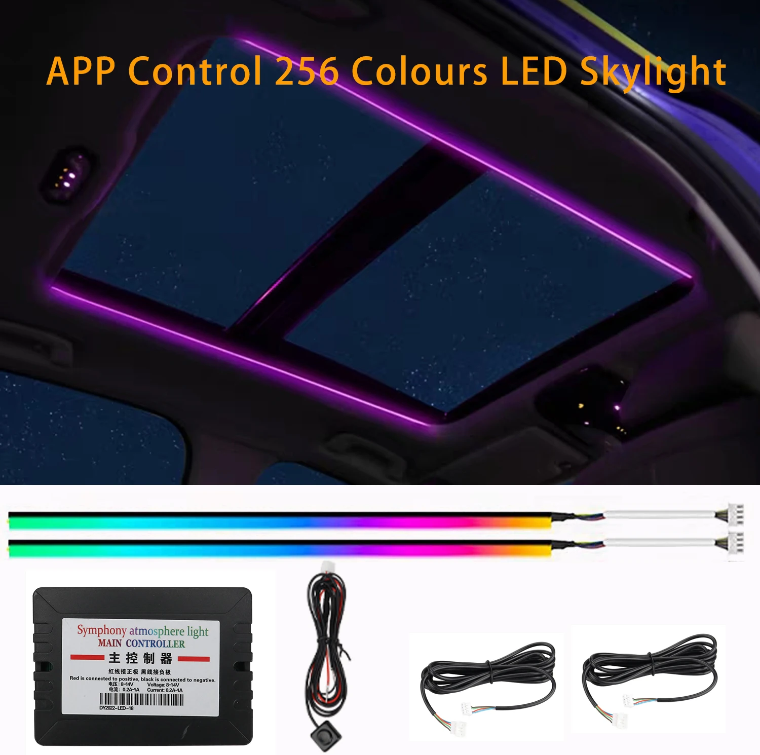 Symphonic APP Control 256 Colours LED Skylight Ambient Light Atmosphere