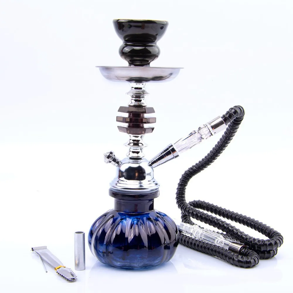 

Small Hookah Shisha Single Tube Arabic Water Pipe Hose Shisha Hookah Single Person Use For Bar Home Exquisite Shisha