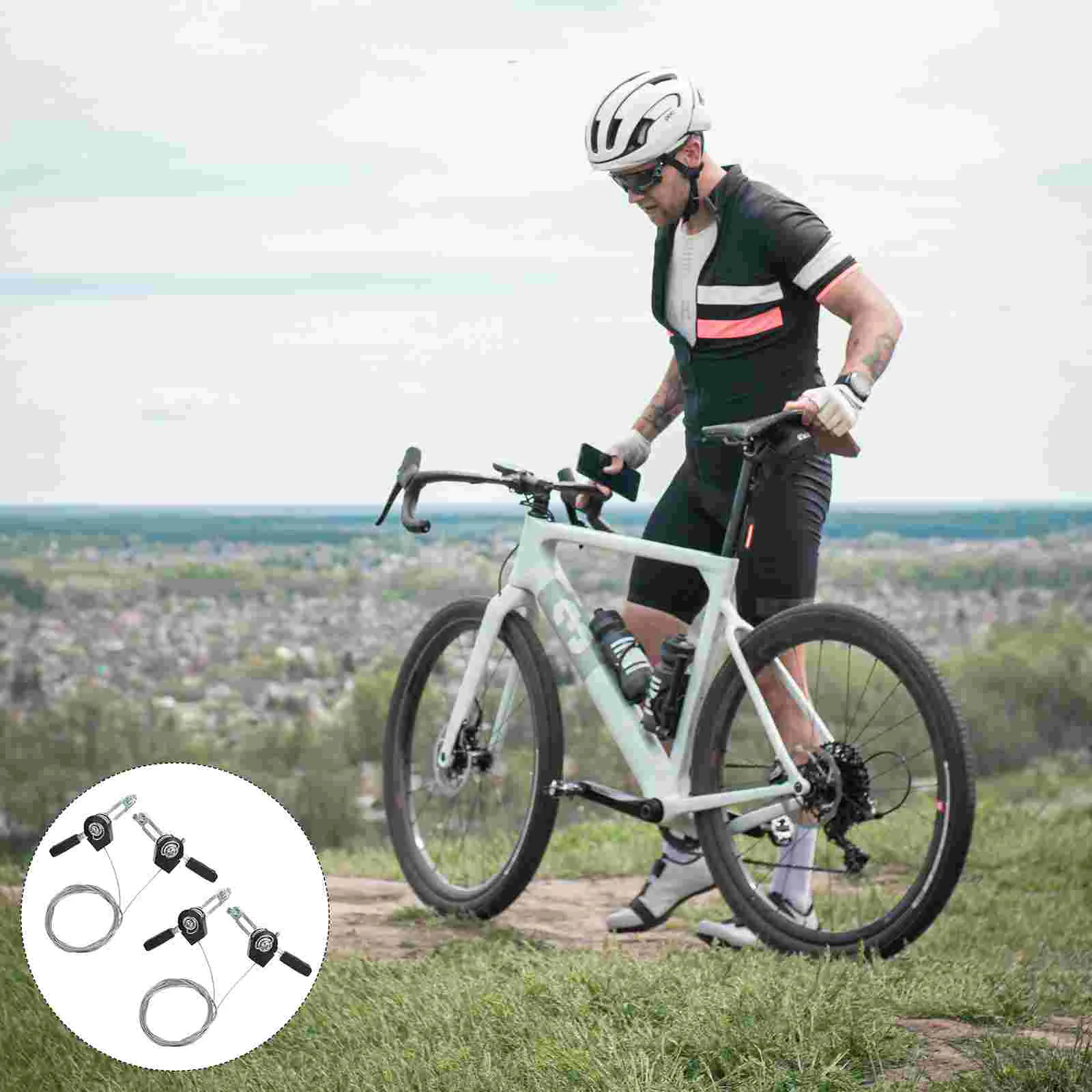 

2Pcs Professional EF51-7 3x7/8 21/24Speed MTB Bicycle Bike Left Right Brake Lever Shifter Set