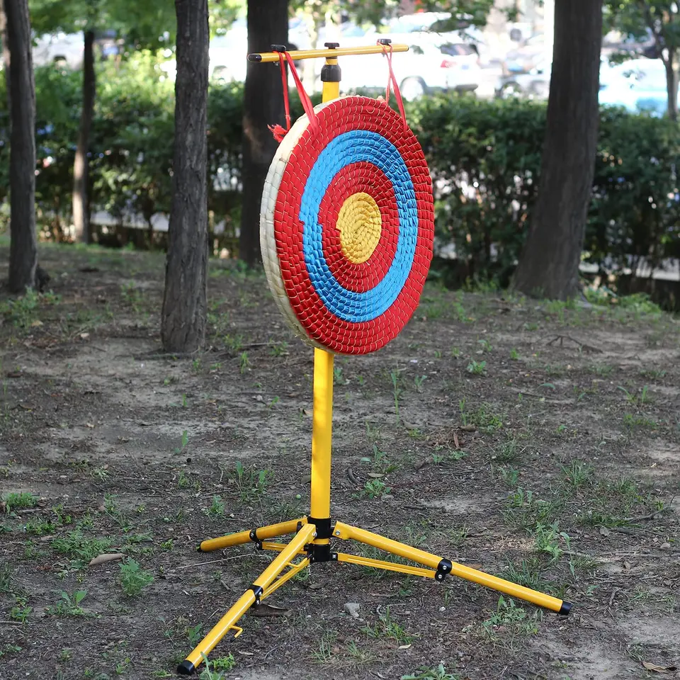 Cible De Tir à L'arc SOPOGER 20 Pouces - Paille - Pour Jardin - Neuf