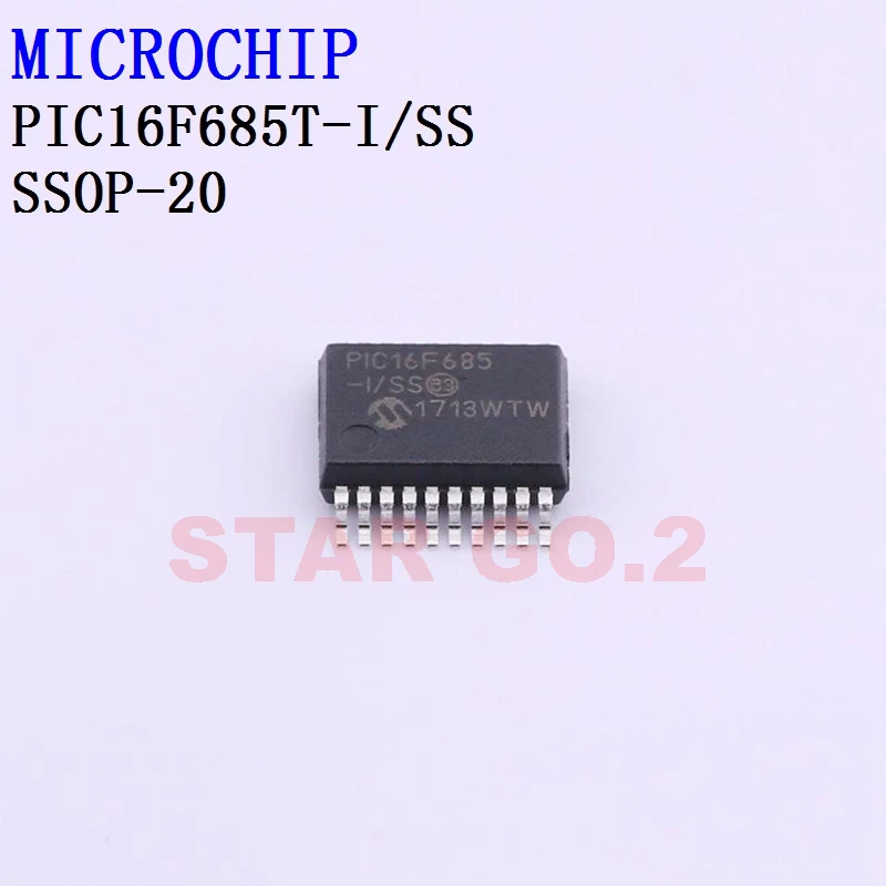 

5PCSx PIC16F685T-I/SS SSOP-20 MICROCHIP Microcontroller