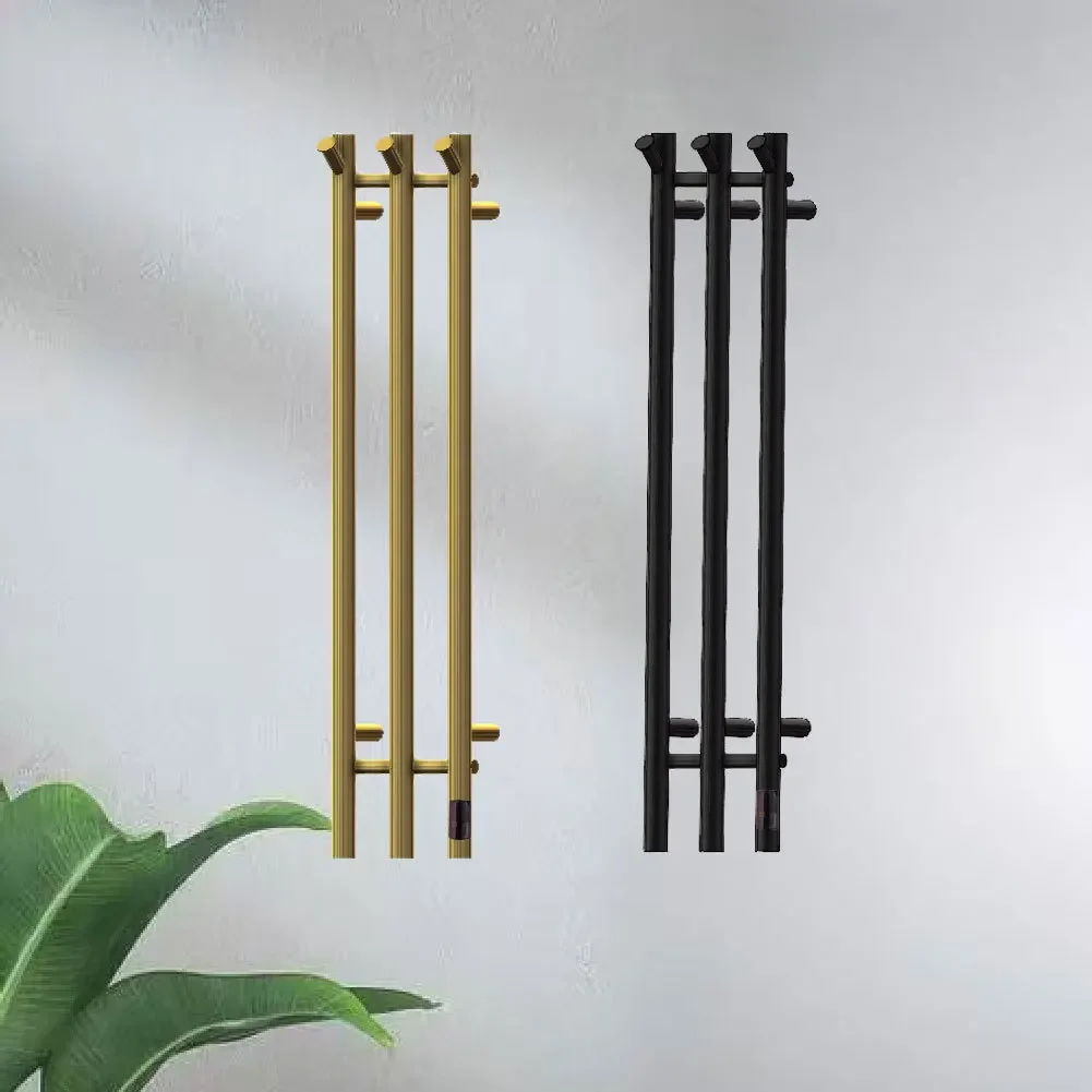 Electric towel rack, towel rack, carbon fiber heating toilet, bathroom home smart heating drying rack