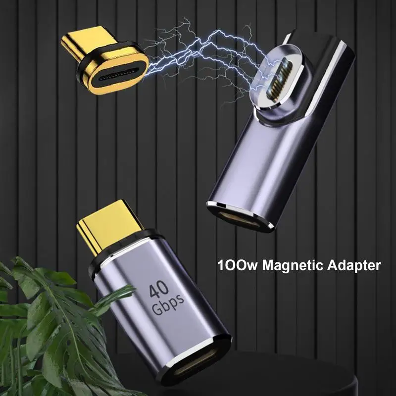 

Магнитный адаптер для быстрой зарядки PD 100 Вт, 40 фунтов на секунду