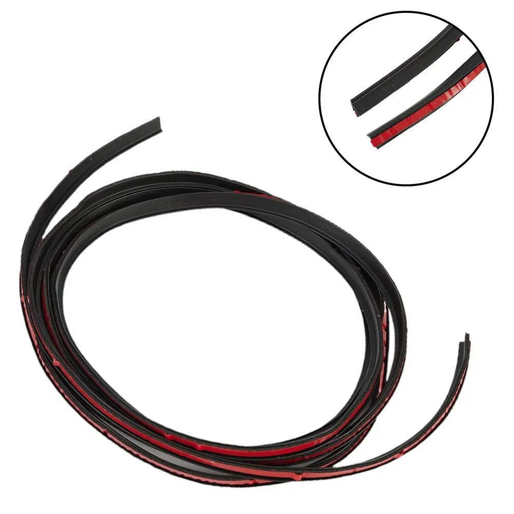 

Adhesive Tape Sealing Strip 2 Meter Length Waterproof Double-Sided EPDM Rubber Fender Front Rear Bumper Lip Headlight Side