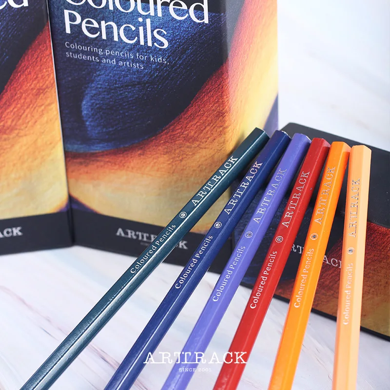 12/24/36/48 Colors Wood Pastel Colored Pencil Set Oil Colour Lead