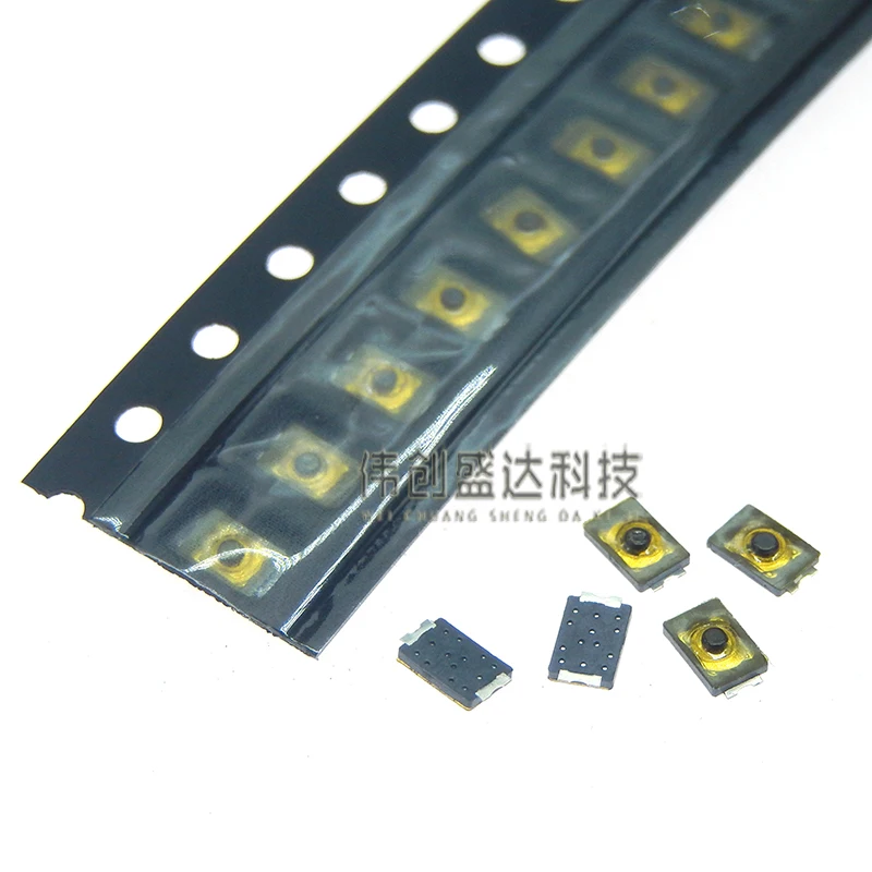 Push Button Switch Tactile Button Caps 20/50/100pcs 2x3x0.6 U Tactile Push Button Switch Tact 4 Pin Micro Switch SMD Mini Thin Thin Film Key Light Touch
