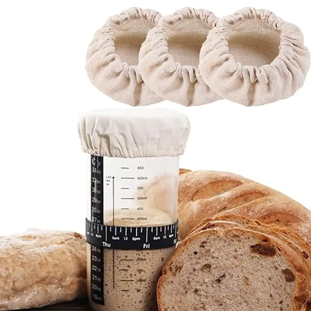 Cotton Cloth Reusable Fermentation Jar Cover - Portable & Multifunctional Dust Protector