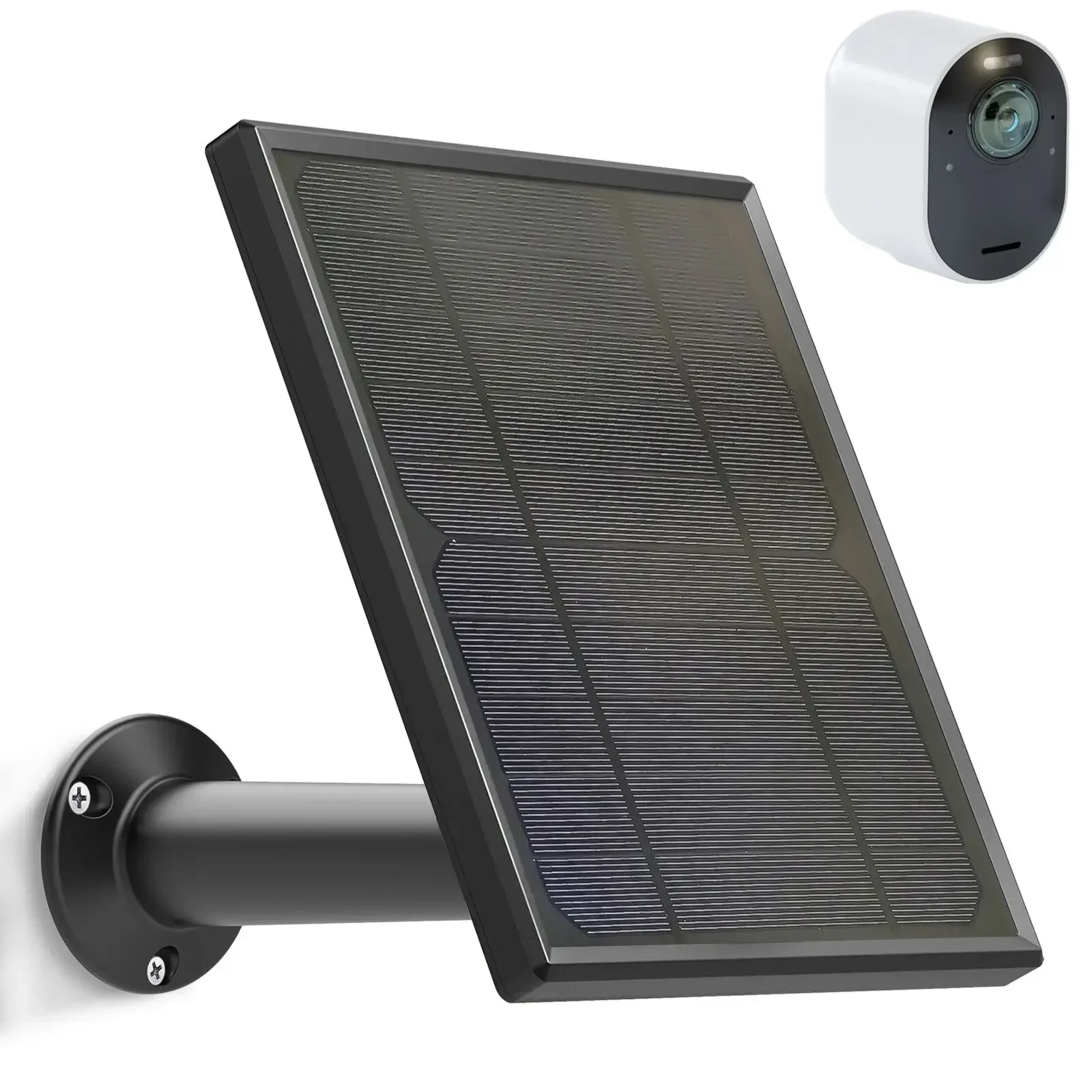 Ricarica Del Pannello Solare 6W 6V Per Arlo Ultra/ Ultra 2 /Arlo Pro 3/Pro 4T/Go 2/Pro 5S