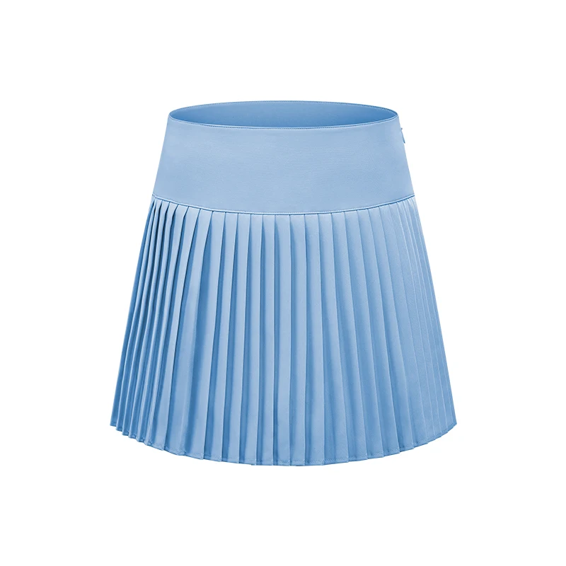 Women's High Waist Sports Pleated A-skirt Covering Hips Skinny Badminton Tennis Fitness Summer Elastic Sportswear Shorts Clothes