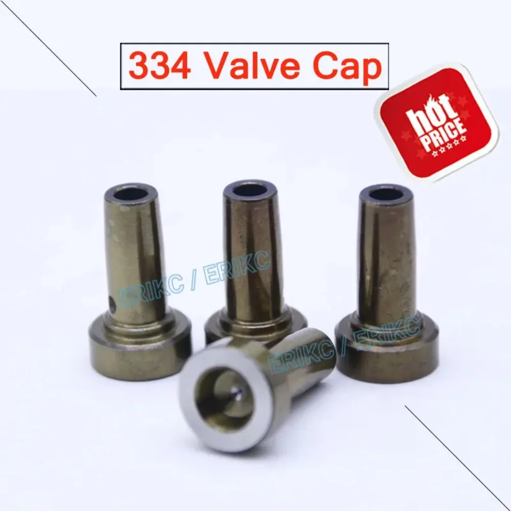 ERIKC Valve Cap 334 Common Rail Diesel Fuel Injection Angle Needle Valve Head F00VC01334 for BOSH 0445110 Series Injector