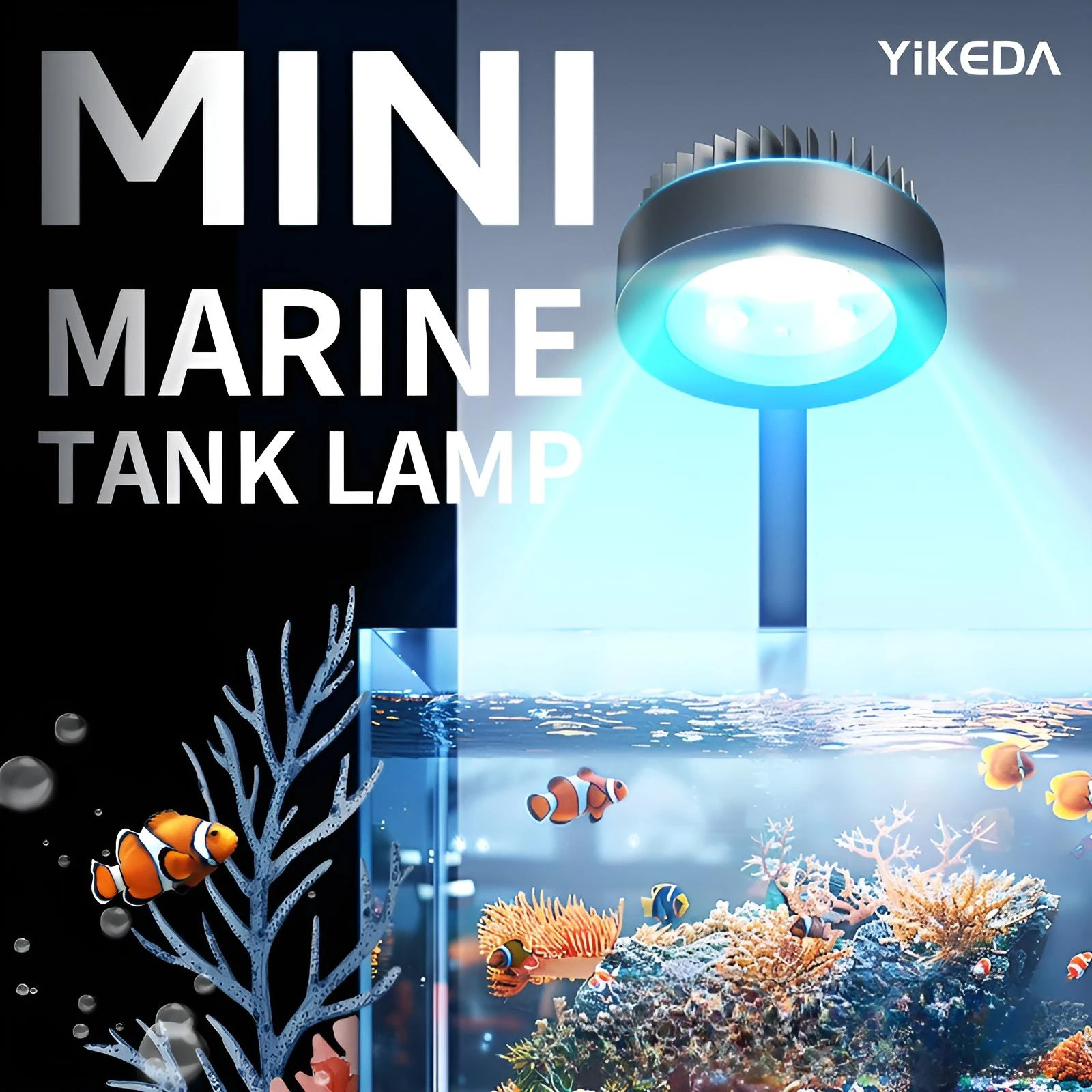 Aquarium Light Aquarium Lamp Fish Tank Seawater LED Full Spectrum Lamp