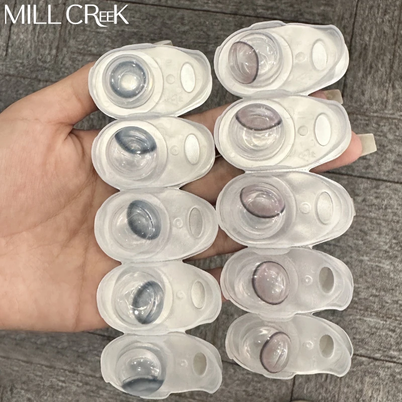 

Цветные контактные линзы MILL CREEK, 1 день, для повседневного наряда глаз, классная девушка, 10 шт. ежедневных линз