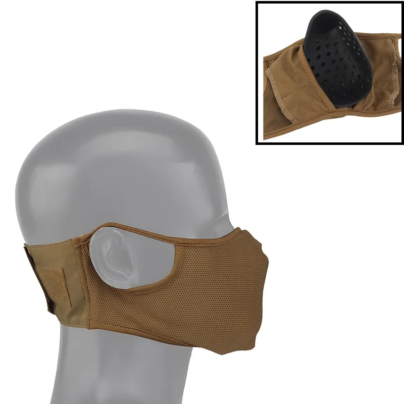 

Tactical Shooting Half Face Balaclava Mask for CS Army Military Hunting Outdoor Riding Hiking Breathable Comfortable Bandana