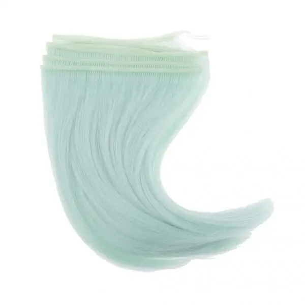 

15x100cm DIY Welf Fringe Hair 1/3 1/4 BJD Dolls Green