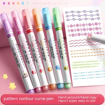 Kawaii Flowers Shaped Highlighter Pens 1
