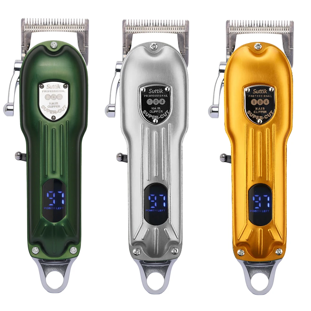 Pet Grooming Clipper Professional Dog Hair All Metal Rechargeable Low Noice