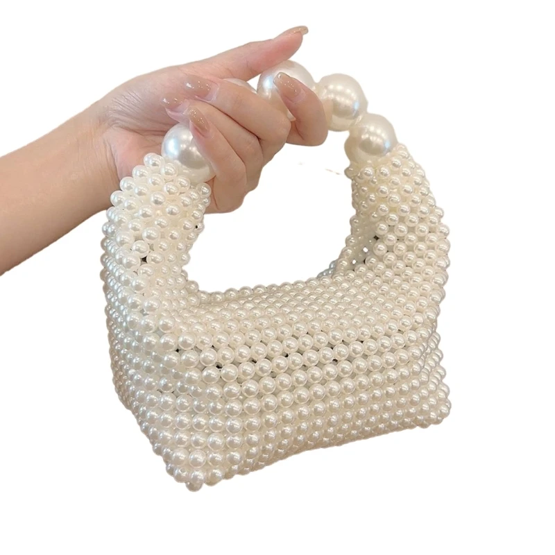 

Trendy Beaded Tote Bags Evening Bag Handbag for Fashionable Individuals E74B