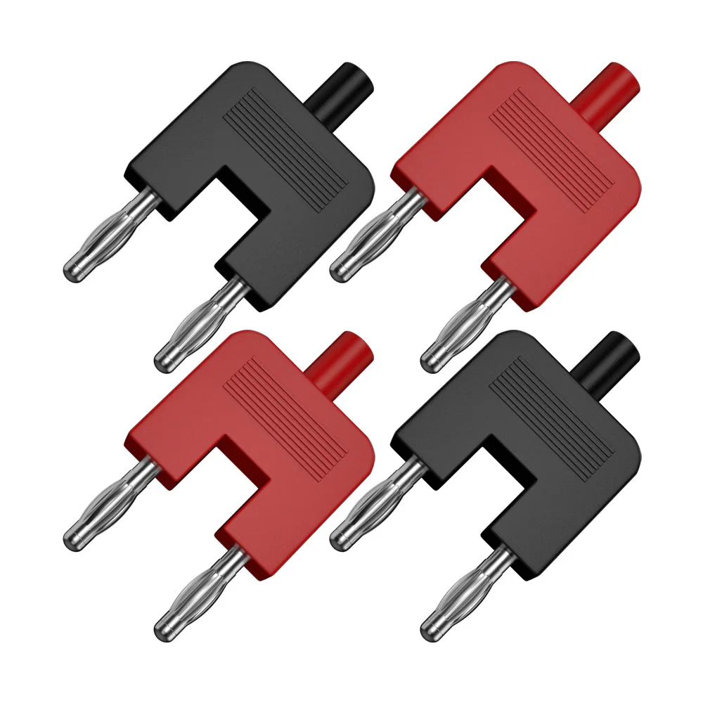 Set Di Sonde Di Prova Elettriche 10 Pezzi – Cavi Multimetro Universali In Silicone Nero/Rosso – Punte Intercambiabili - 2