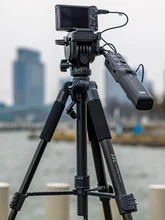  JJC Camera Remote Control Tripod Video Tripod for Sony A7IV A7/A7R  IV III II  ZV1 ZV-1 A6600 A6500 A6400 A6300 A7SIII VCT-VPR1 