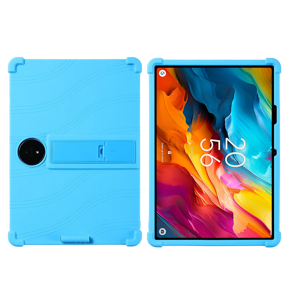 Shockproof Silicone Kickstand Tablet Case - Portable with Rear Stand