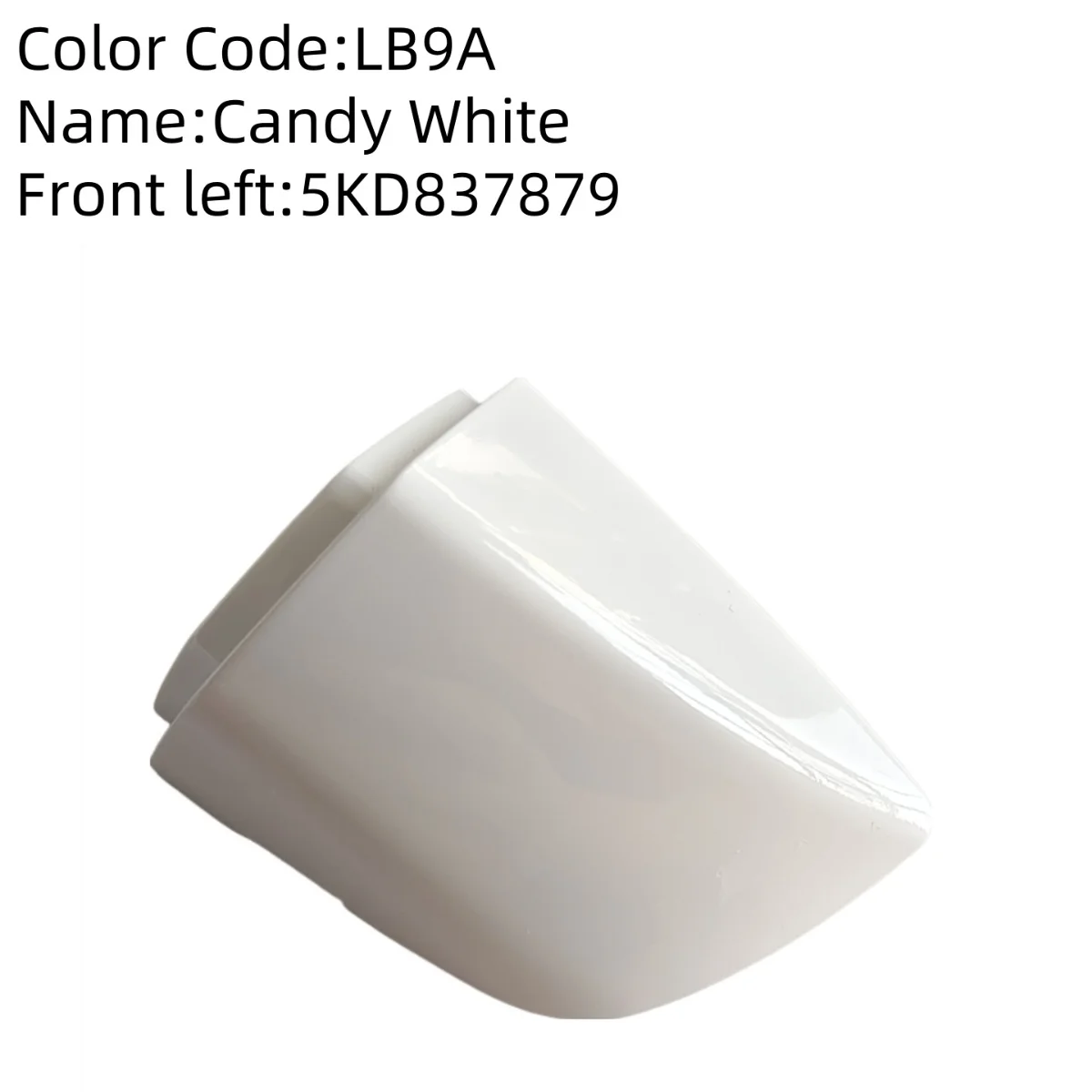 1K 8837879   앞 좌측 도어 핸들 잠금 실린더 캡 키 엔드 커버 트림 VW 골프 6 MK6 GTI Passat Skoda 뛰어난 자동차 액세서리