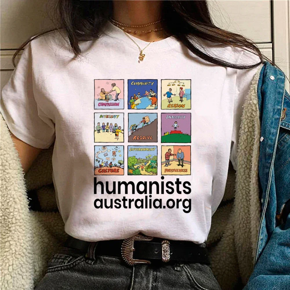 Australia t-shirts women designer manga streetwear t-shirts female 2000s Japanese clothing women's fun casual tops 4