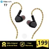 TIN HIFI T7 Flagship Dynamic Driver In-Ear Monitor Hifi Earphones Wired Earbuds with Interchangeable Plugs (3.5mm and 4.4mm) 1