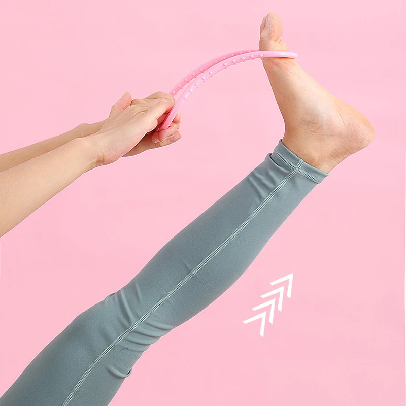 1pc Yoga Equipment Yoga Stretch Ring Circle Sport Stretch Resistance Pilates Gym Fitness Home Workout Circles Sport