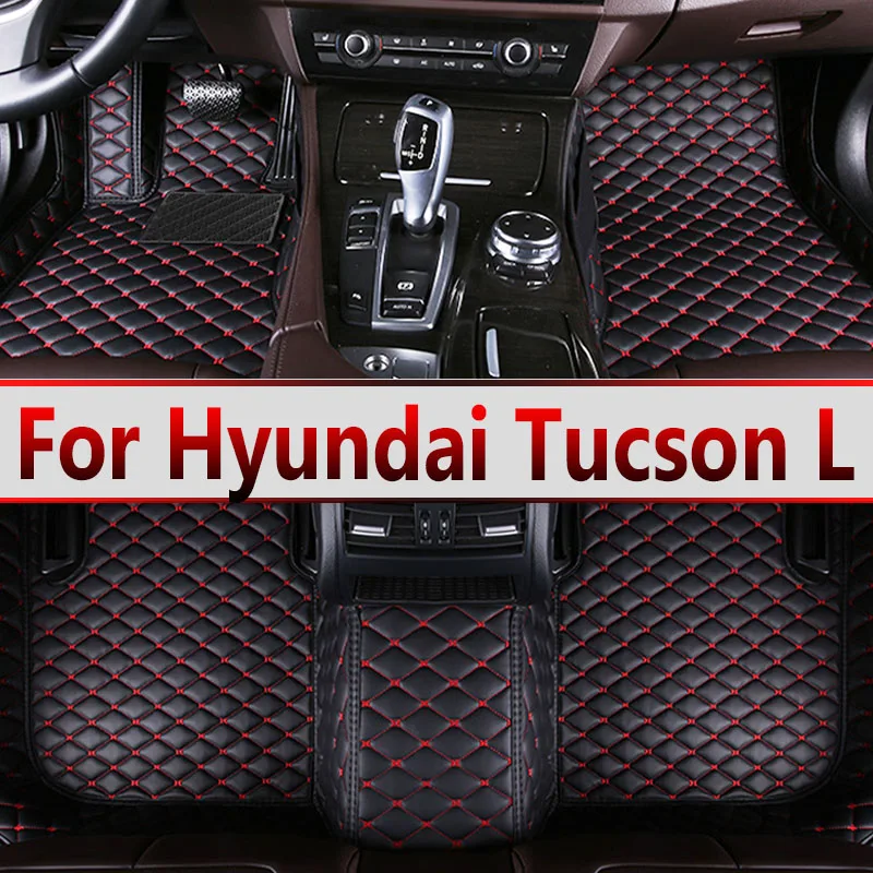 

Автомобильные коврики для Hyundai Tucson NX4 2024 2023 2022 2021, аксессуары для салона автомобиля, напольные покрытия