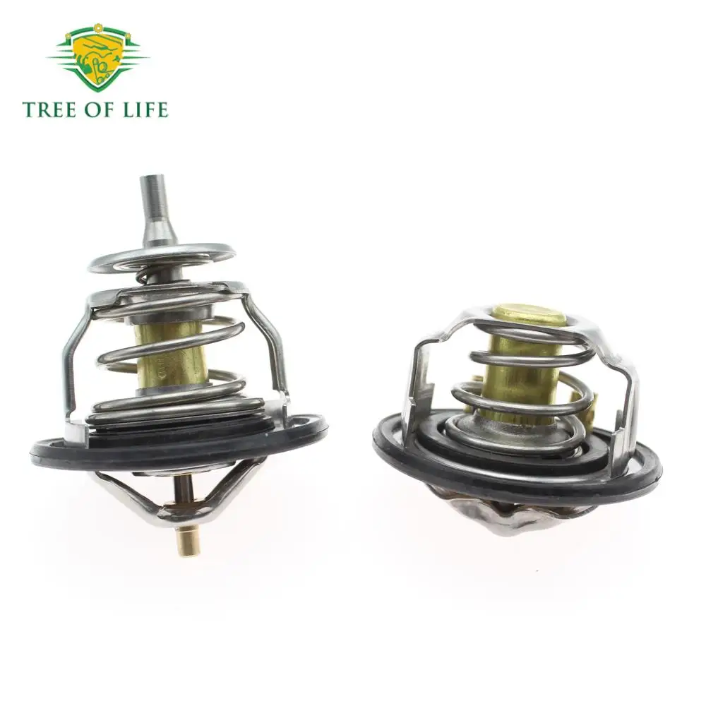 Engine coolant thermostat 1 Set Engine Coolant Thermostat For ISUZU NPR NKR NRR NQR 4HF1 4HG1 4HE1 4HK1 4.3L 4.8L 5.2L 1998-8973007891 8973007902