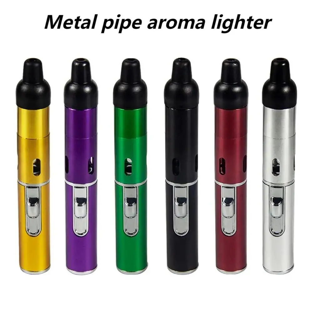 Briquet d'aromathérapie en tuyau métallique