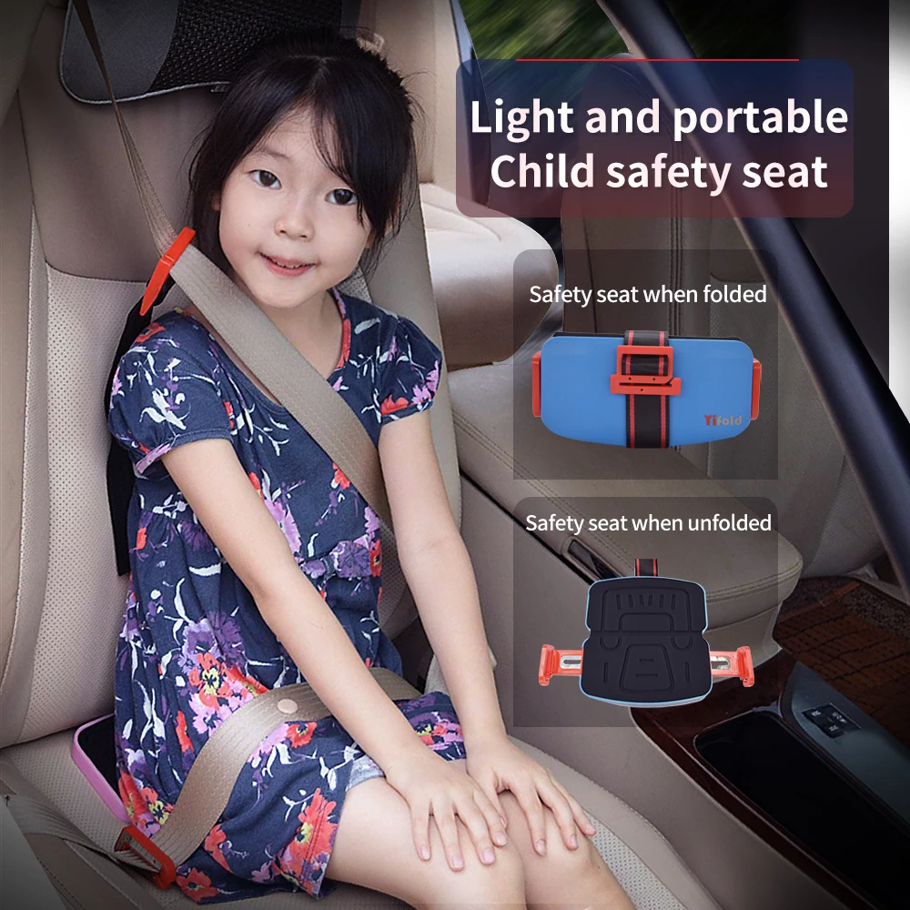 Mifold Portable Baby Car Seat Safety Cushion Travel Pocket