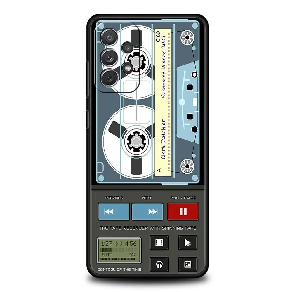 Vintage Cassette Tape Retro Style Phone Cover