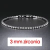 Bracelet de Tennis en cristal de luxe pour hommes, Hip Hop, tendance, Punk, zircone, chaîne de Couple sur la main, bijoux Streetwear