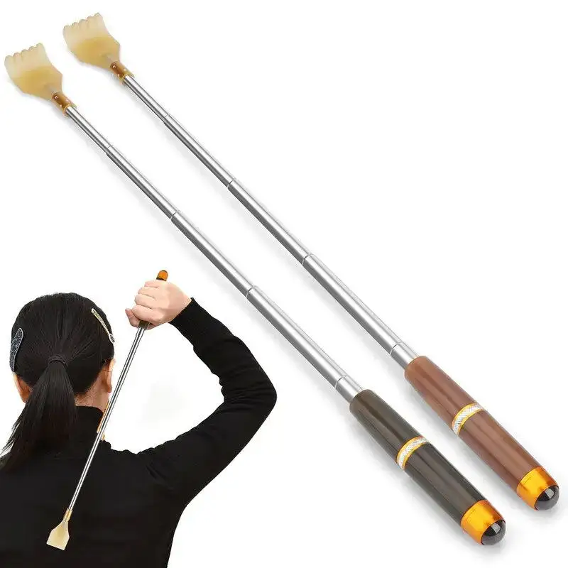 Portable Back Scratcher Telescopic Scratching Massager Back Scraper ...