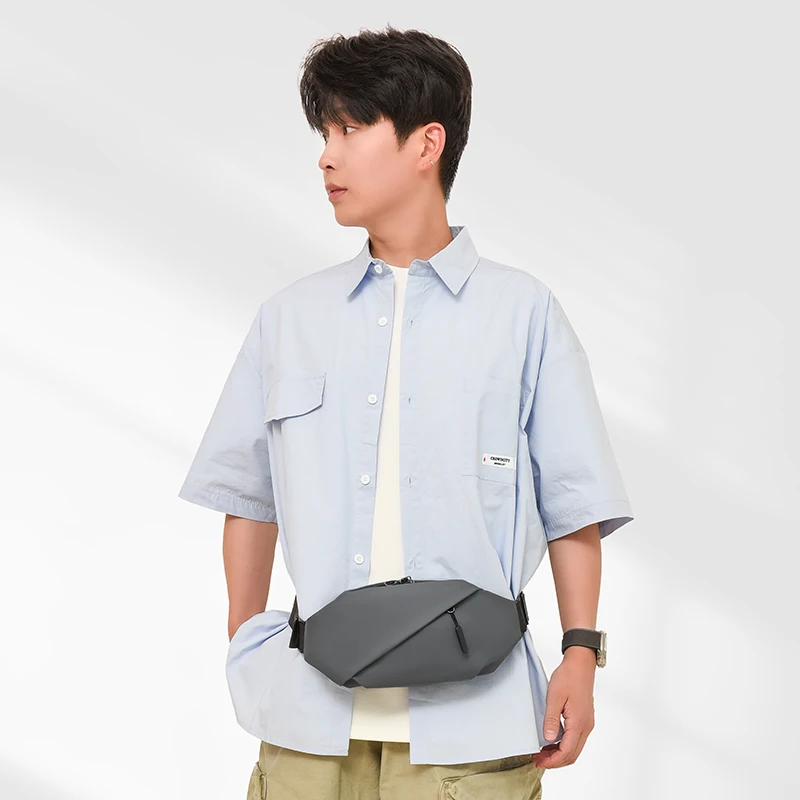 Unisex Waterproof Nylon Waist Pack image 9