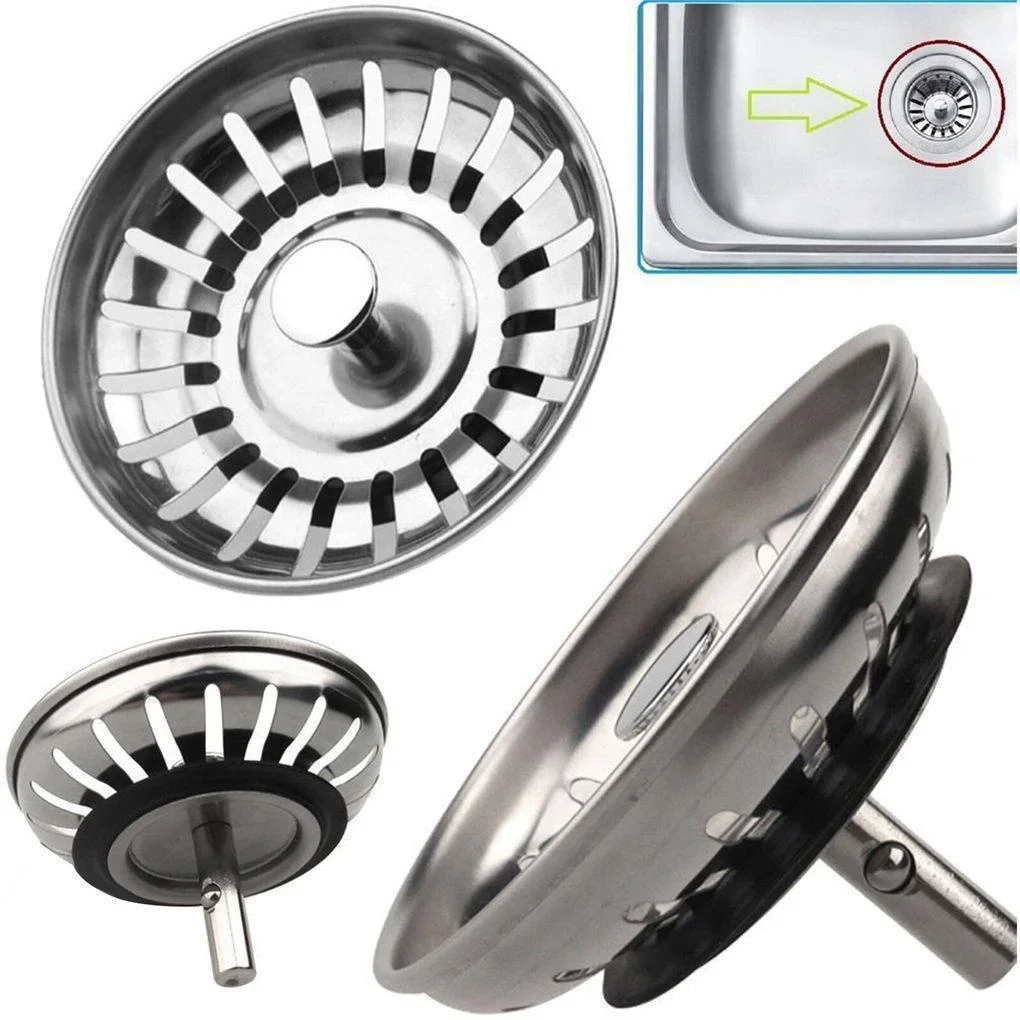 Kitchen Sink Strainer 1PC Kitchen Sink Filter Stopper Waste Plug Floor Drain Tools