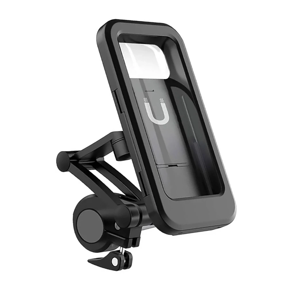Waterproof Motorcycle Bike Mobile Phone Holder Support Universal Bicycle GPS 360&deg; Swivel Adjustable Motorcycle Cellphone Holder