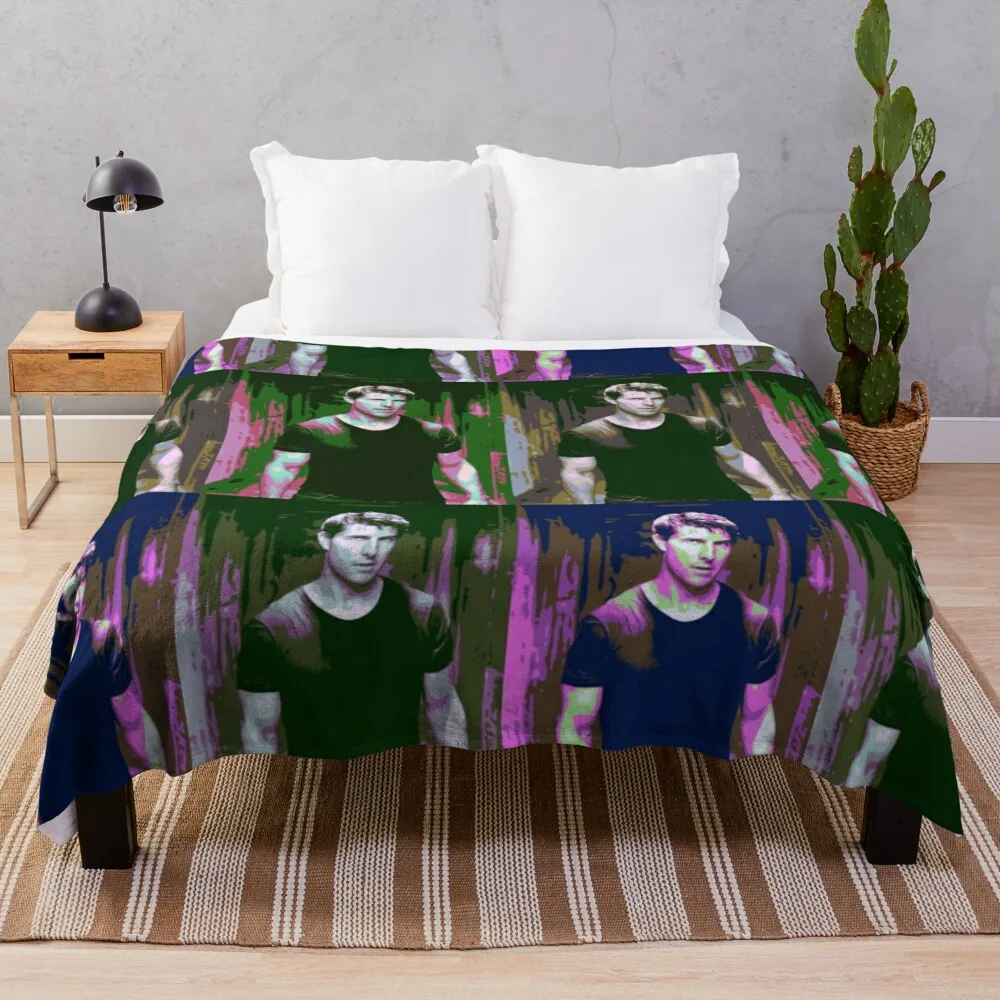 

Tom Cruise Pop Art Throw Blanket Hairy Blanket