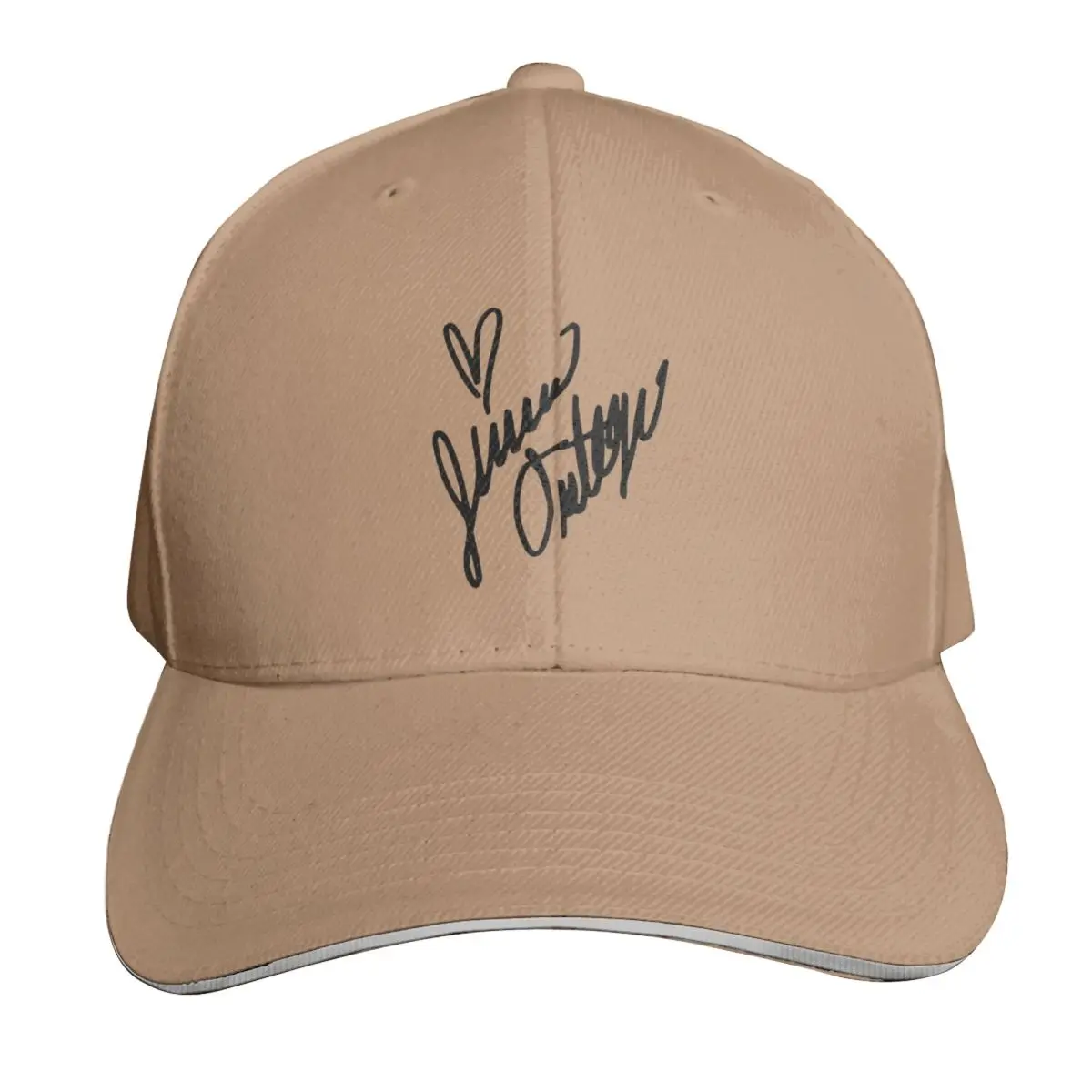 Jenna Ortega Autograph (블랙) 야구 모자 재미 있은 모자 와일드 볼 모자 귀여운 모자 남성 여성