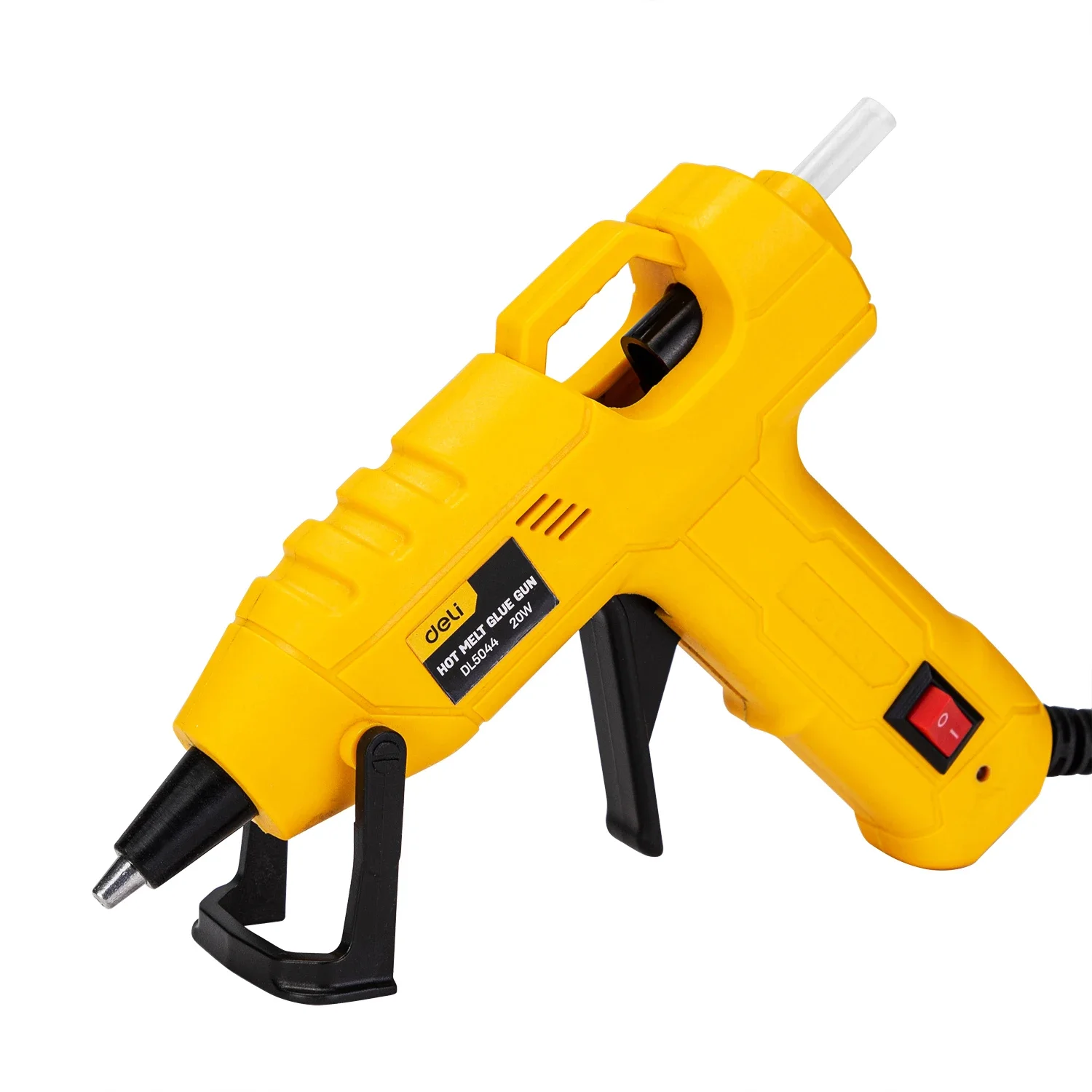 Deli 20W Hot Melt Glue Gun Applicable Glue Stick Size 7mm Industrial Guns Thermo Electric Repair Tool Home Decoration Tool