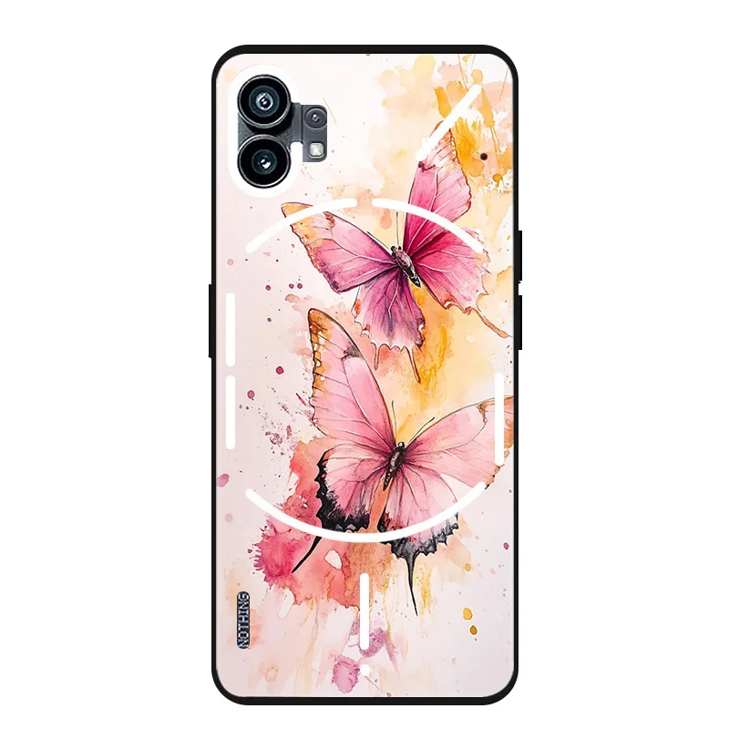 Marble Painted Soft Matte Silicone Back Cover - Elegant Full Phone Shell
